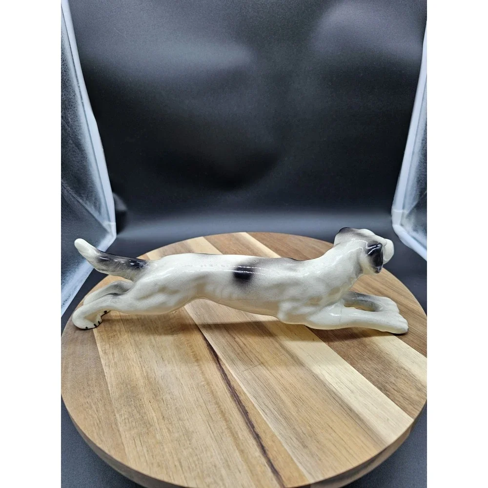 Vintage Hound Dog Figurine Dog Stretching Made In Japan READ DESCRIPTION‎